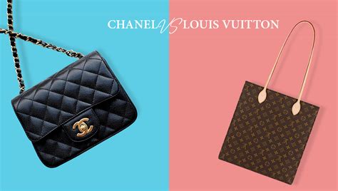 chanel vs lv bags.